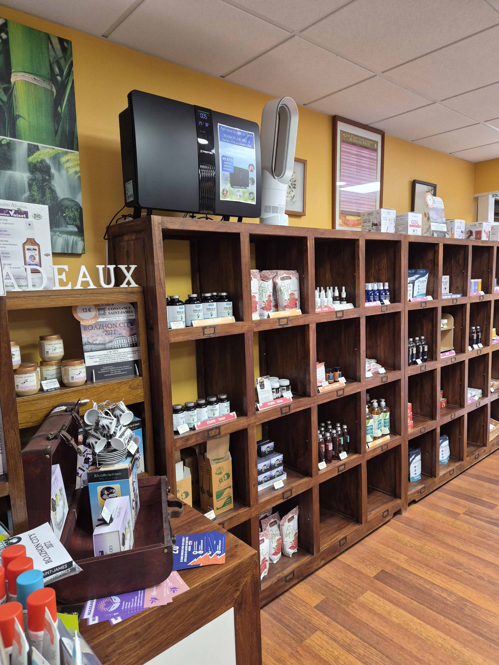Magasin-conseil en produits biologiques et diététiques près de Rennes 15 Boutique Maison Aroma