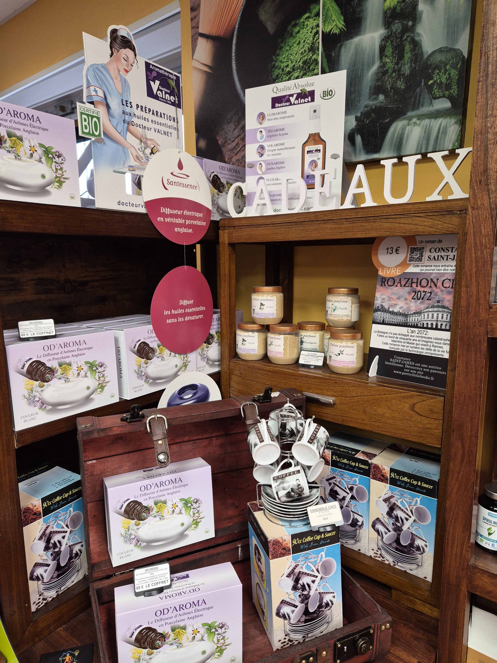 Magasin-conseil en produits biologiques et diététiques près de Rennes 14 Boutique Maison Aroma