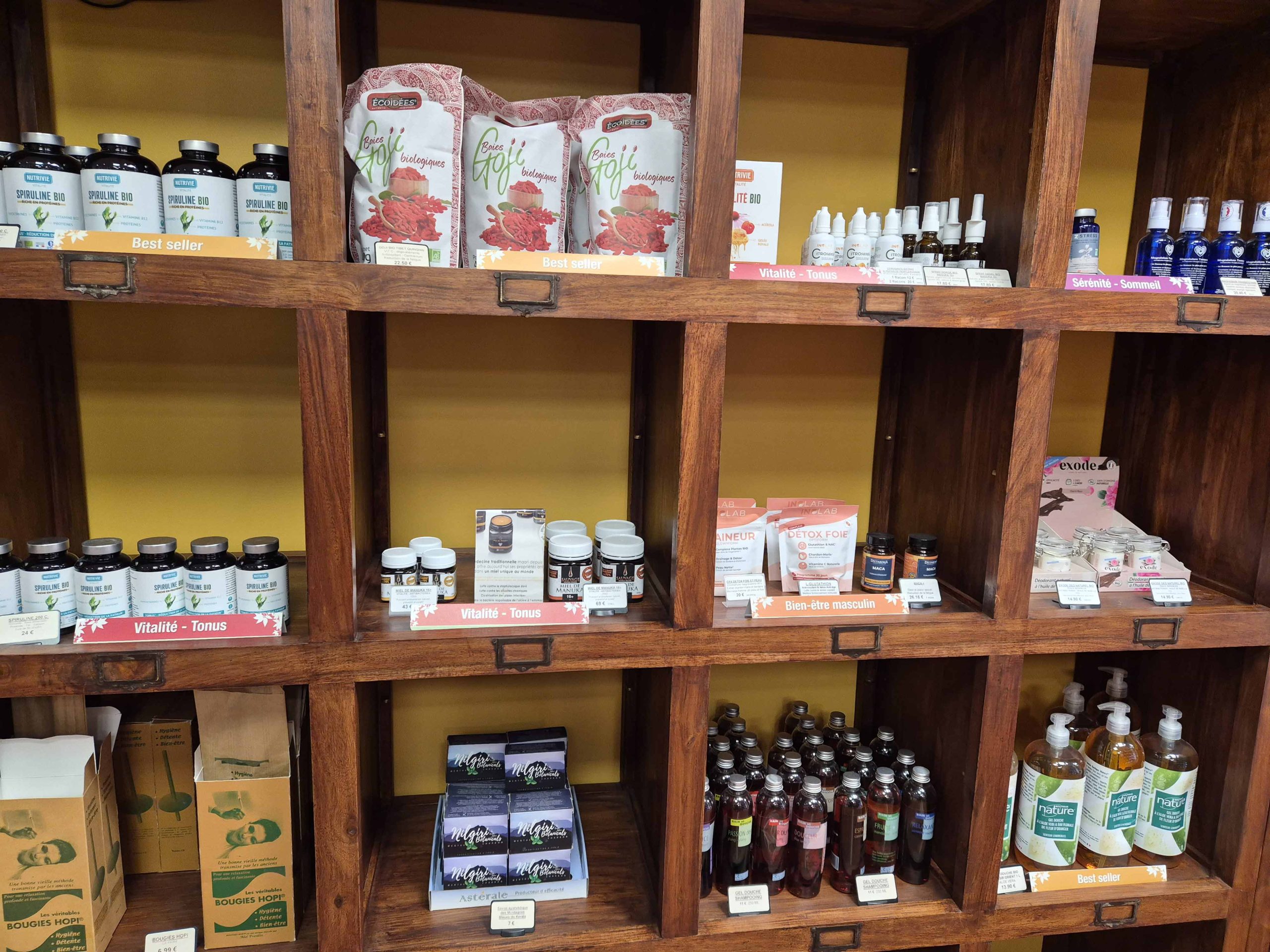 Magasin-conseil en produits biologiques et diététiques près de Rennes 12 Boutique BIO Maison Aroma