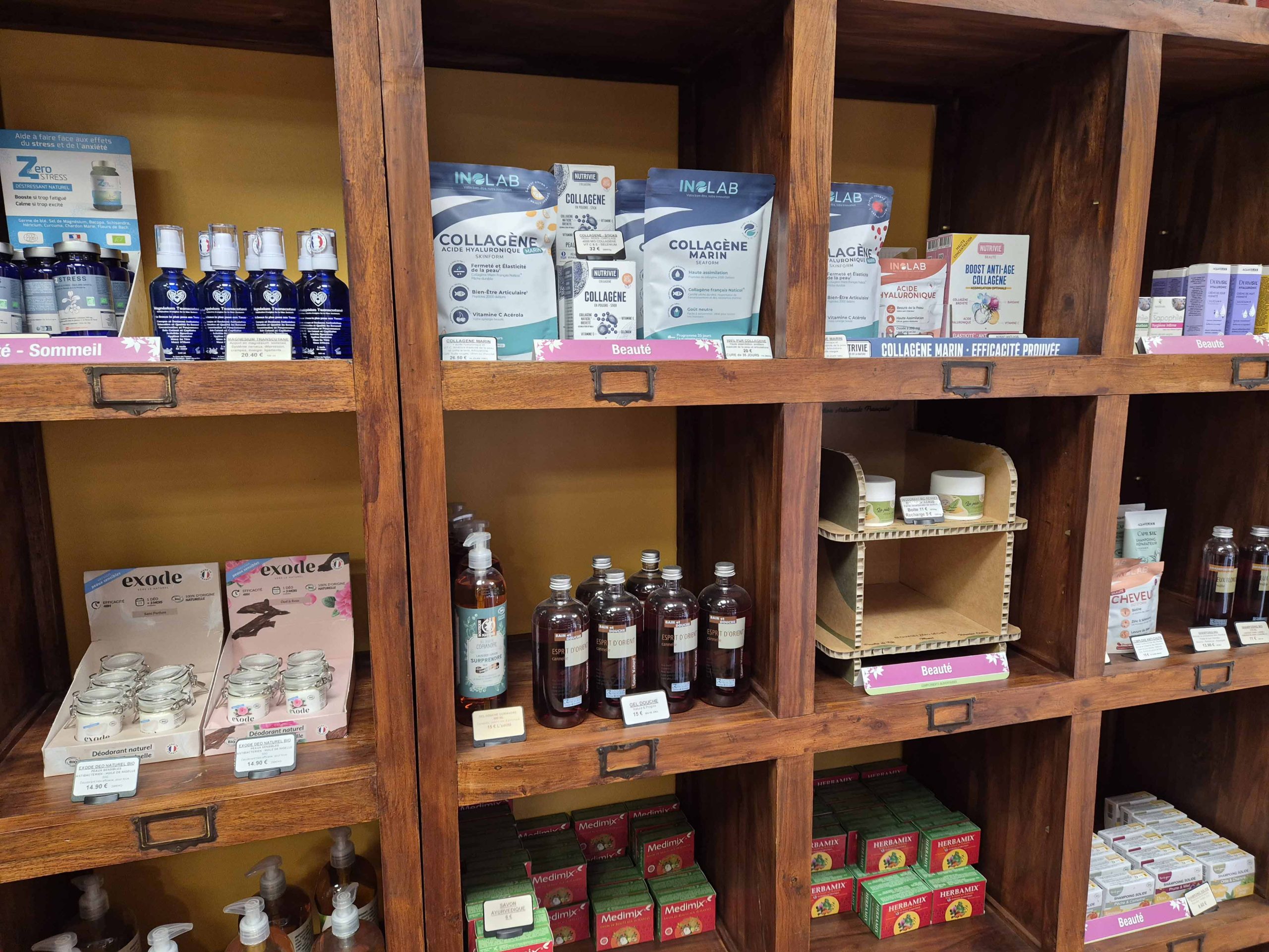 Magasin-conseil en produits biologiques et diététiques près de Rennes 6 Boutique Maison Aroma