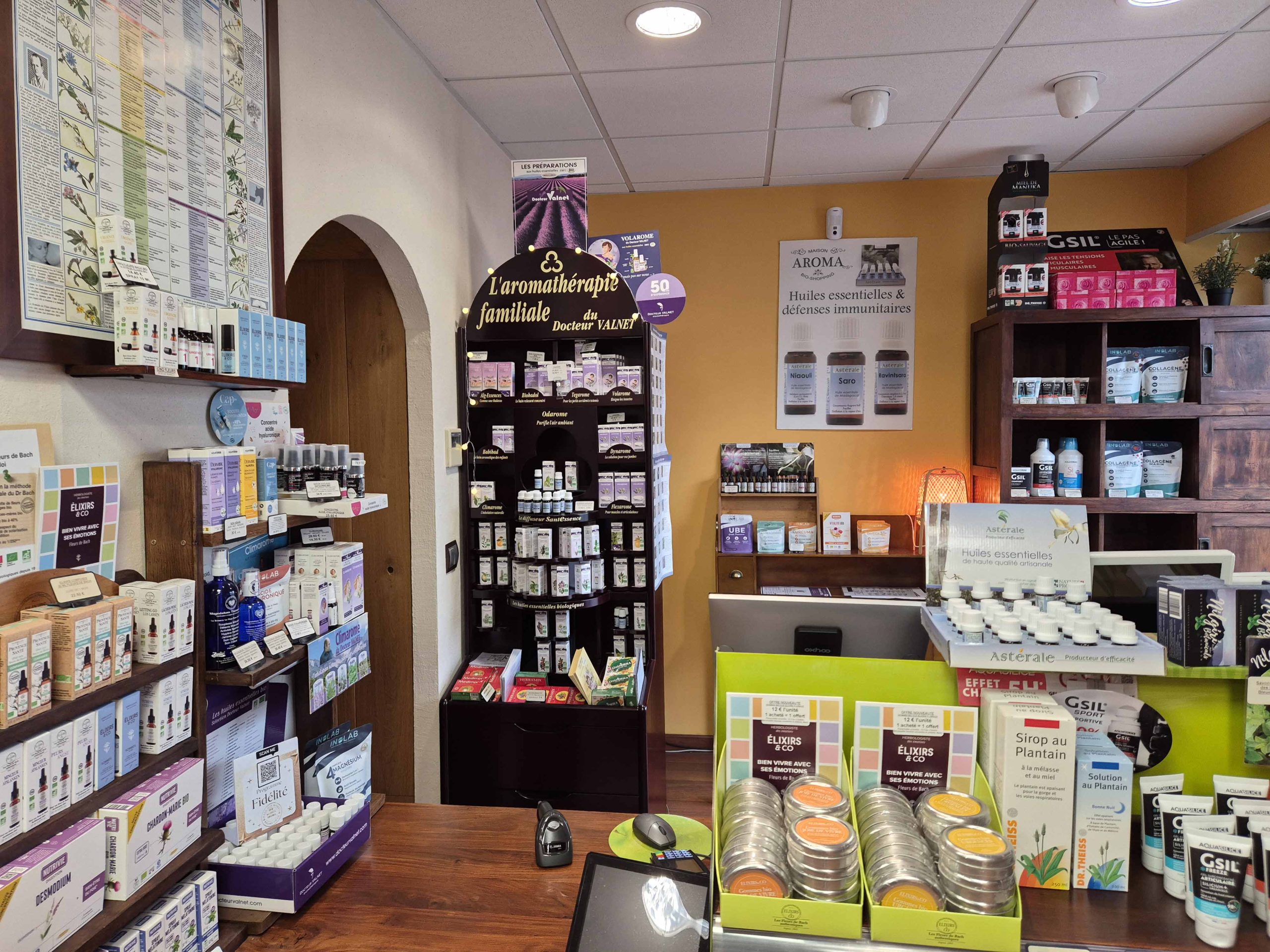 Magasin-conseil en produits biologiques et diététiques près de Rennes 2 Boutique Maison Aroma