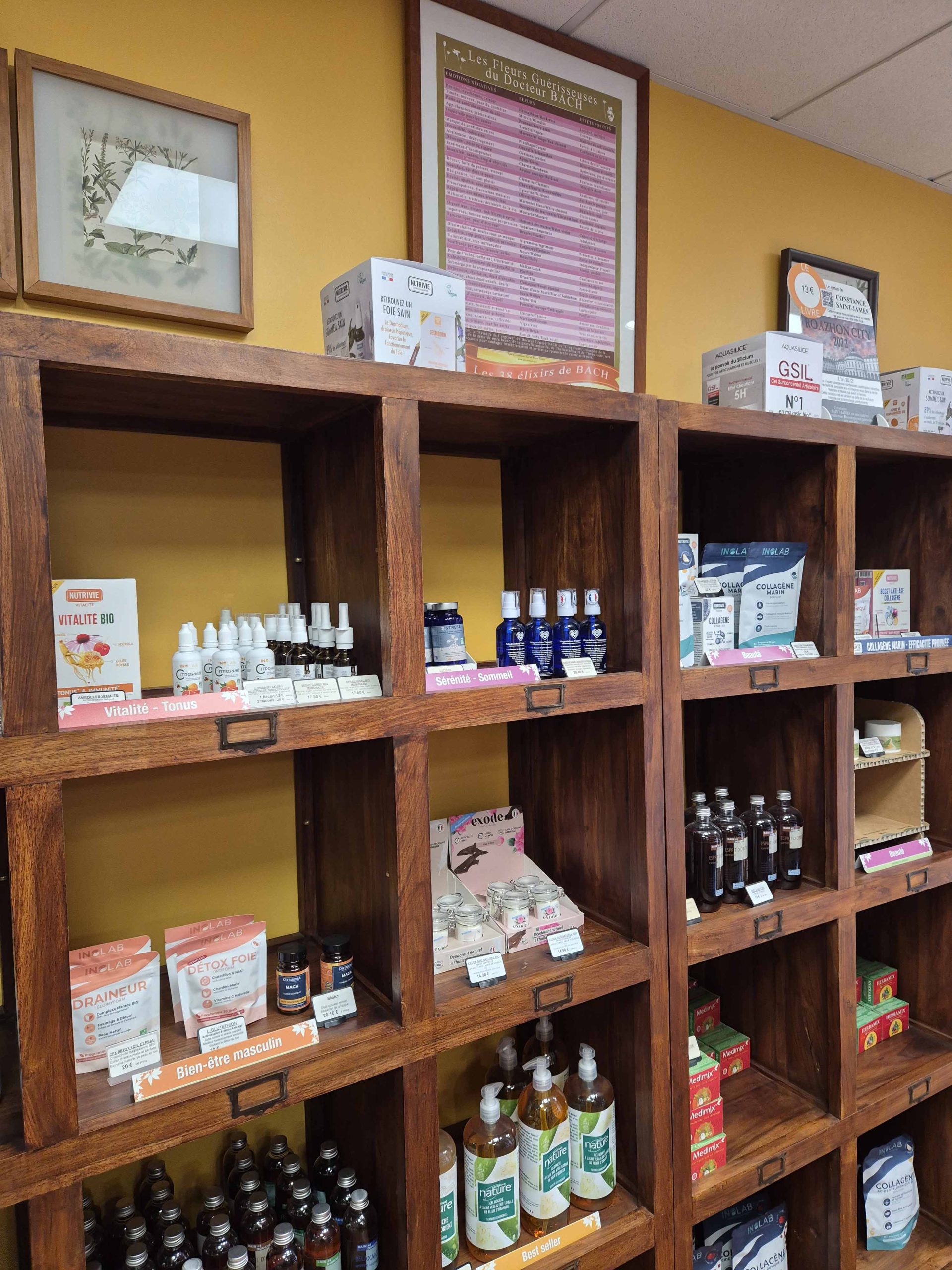 Magasin-conseil en produits biologiques et diététiques près de Rennes 3 Boutique Maison Aroma
