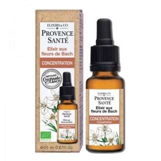 Concentration - Elixir composé aux fleurs de Bach – 20 ml